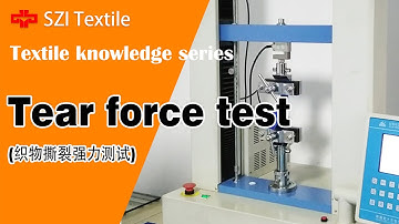2021 Fabric tear force test｜tear strength｜the load-bearing capacity of the fabric
