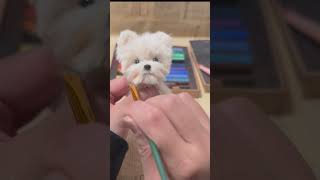 model making#dog#pets#handmade#Felt#Model#CustomPetFelt #Memorial