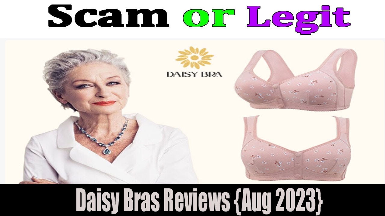 Daisy Bras Reviews (Aug 2023) Is Daisybras.com Scam Or Legit?, Watch Video