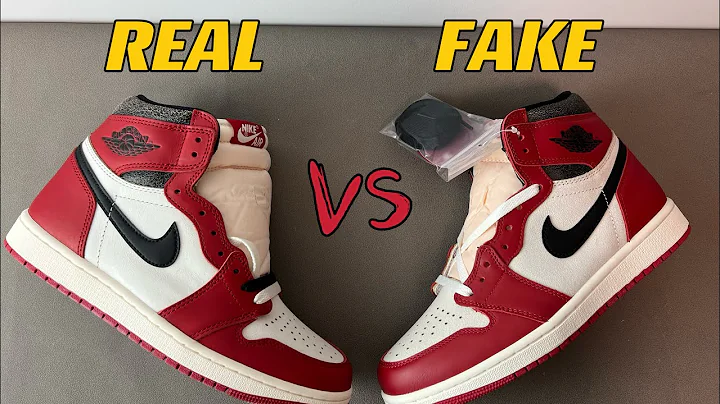Real VS Fake Air Jordan 1 Lost and Found (New Chicago)