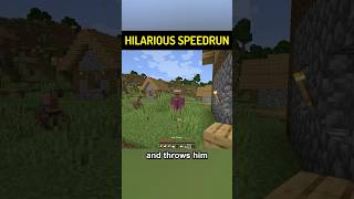 I Found The Stupidest Fake Minecraft Speedrun