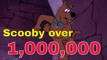 Scooby Doo Screaming and Running Sound Variation over 1 Million Times