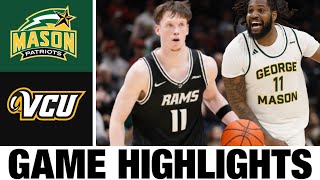 George Mason vs VCU Highlights | A-10 Championship 2025 | College Basketball Highlights