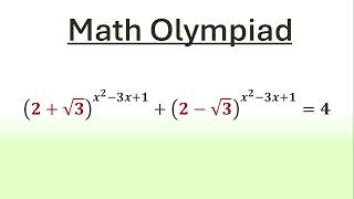 Can You Crack This Amazing Exponential Equation | Math Olympiad
