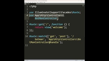 Laravel 11 - Integrating BotMan Chatbot #shorts