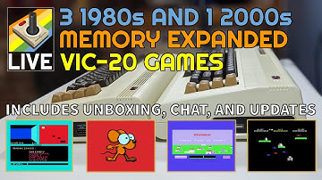These Four Commodore VIC-20 Games are pretty incredible!