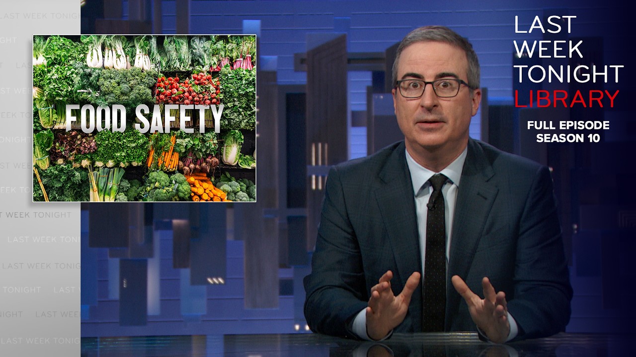 S10 E13: Gaza War, Congress & Food Safety: Last Week Tonight with John Oliver