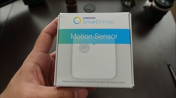 SmartThings Motion Sensor Unboxing