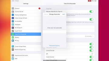 HOW TO SETUP CUSTOM NUMERIC CODE IN IPADOS 13.6 (IPAD)