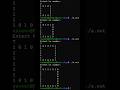 C Program to Print Hollow Binary Square Pattern | Easy Pattern Printing in C #shorts