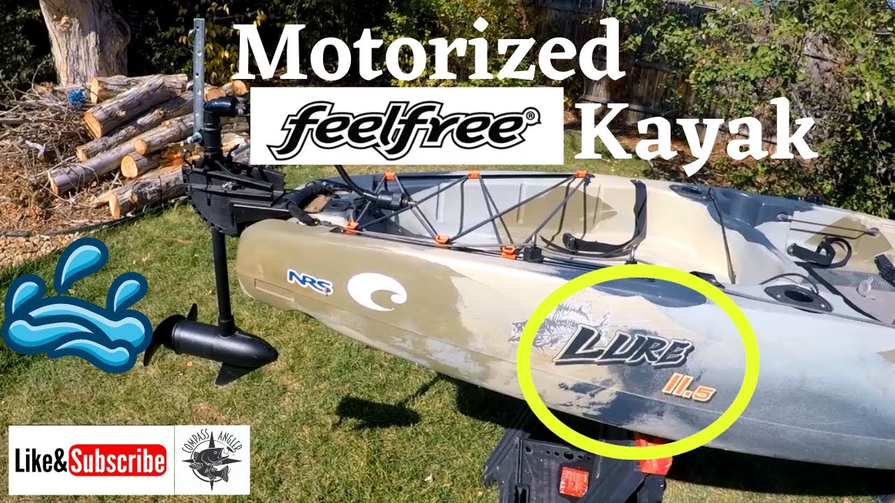 Motorized Feelfree Lure 11.5 (How I Did It!)