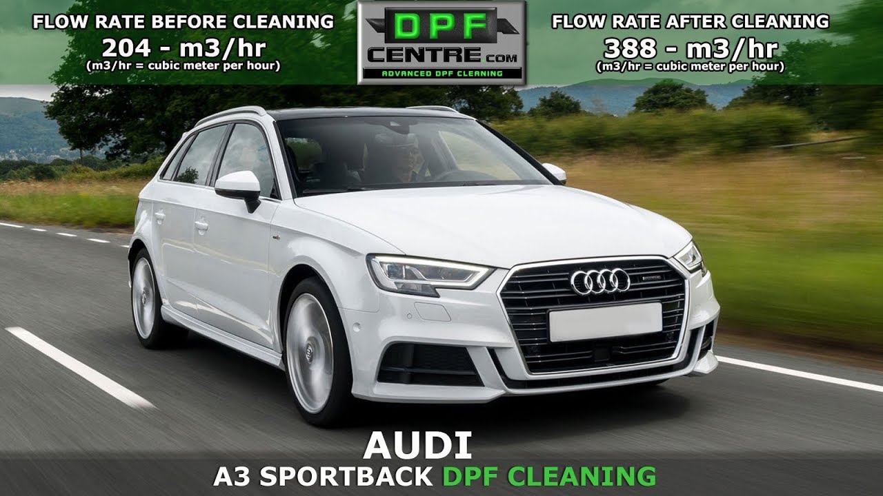 Audi A3 1.6 TDI DPF Cleaning - YouTube
