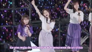 Nogizaka46 Girls' Rule Romance no Start - 10th year anniversary ver with legends intro - Sub español