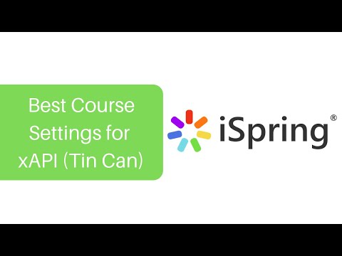 iSpring Course Setting