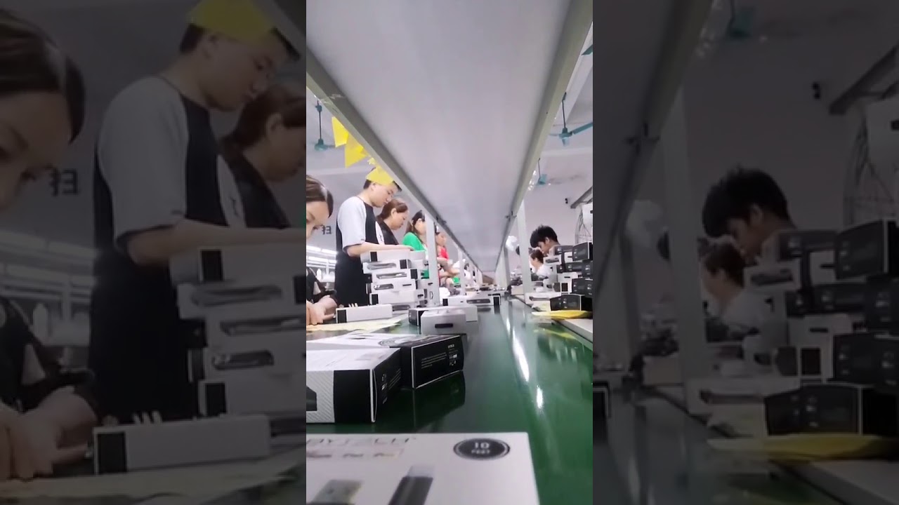 USB Cable Manufacturing Process, the production line now put each cable