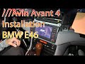 Avin avant 4 navigation bmw 330ci e46 installer