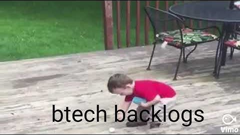 Btech backlogs..WhatsApp status video