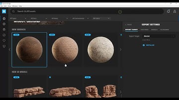 How connect Quixel Bridge to Blender and how export Assets