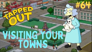 The Simpsons Tapped Out: Visiting Your Towns #64 | Impeccable Towns!!