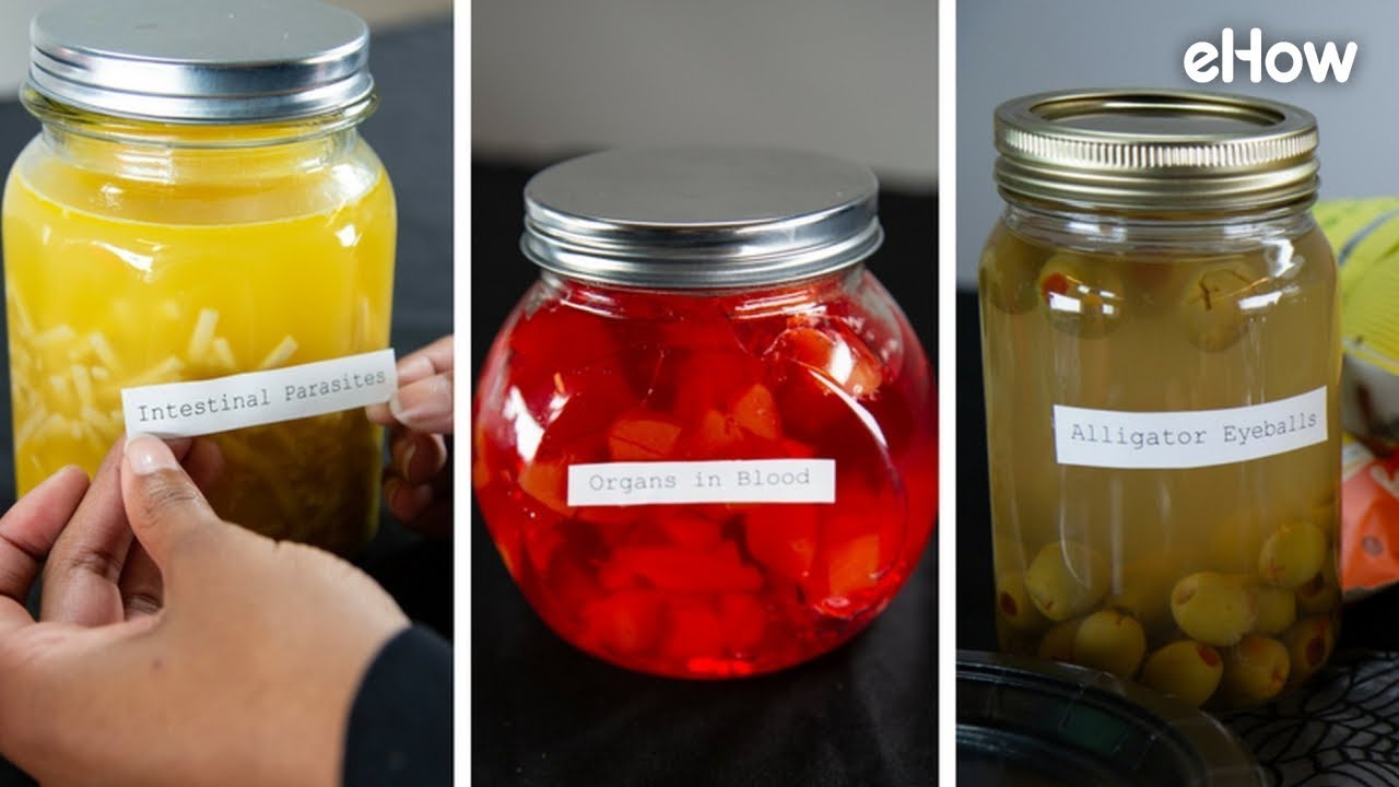 DIY Creepy Specimen Jars YouTube