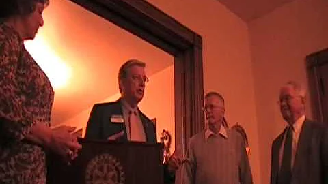 Paul Harris Fellows presented to Tom Donmoyer and ...