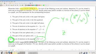 Solution to Exercise MVF UFRCS 1