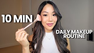 10 Minute Everyday Makeup Routine | Natural Soft Glam screenshot 5