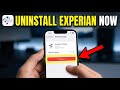 How to uninstall Experian access from iPhone - Step By Step