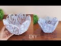 Awesome!! DIY Fruit Basket | Unique patterned Basket making idea using waste paper |