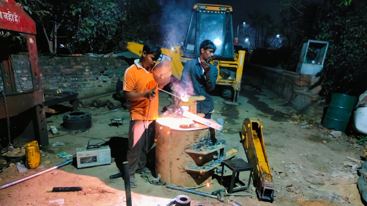 Backhoes Bushing  complete fitting work / by Bombay Jcb Garage