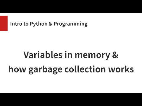 Variables in memory