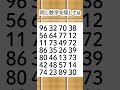 同じ数字を探してね😆🎉1181-1