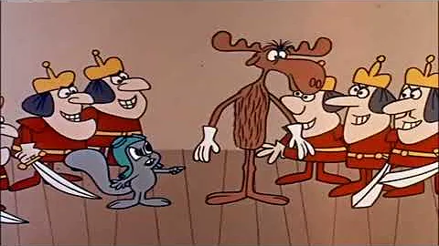 Rocky & Bullwinkle Starring In The Ruby Yacht Of O...