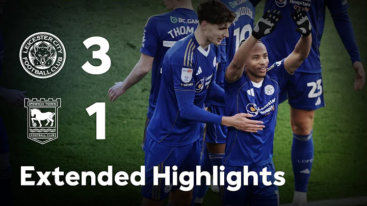 A BIG 3️⃣ Points At Home! 🤩 | Leicester City 3-1 Ipswich Town | Extended Highlights