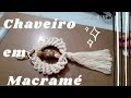 Como fazer Chaveiro em Macramé-modelo 4