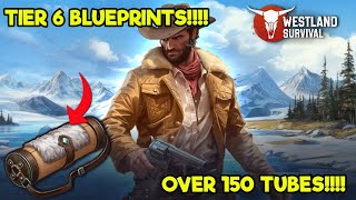 Opening Over 150 Tubes & Tier 6 Tubes! - Westland Survival Gameplay