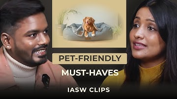 What Should A Pet-Friendly Space Look Like? Shreya Poddar I in a swank way with Tushar Mestry
