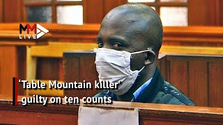 'Table mountain killer' found guilty of two murders and multiple assaults