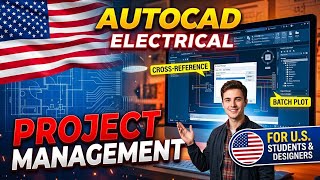 Details AutoCAD Electrical Project Management Tutorial | Cross-Reference, Surfer & Batch Plotting News