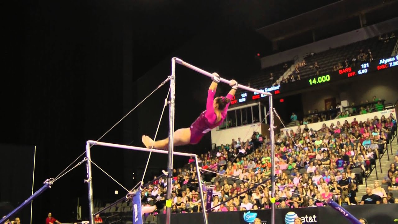 Maggie Nichols Uneven Bars 2014 Secret U.S. Classic YouTube