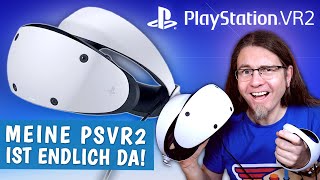 Meine PLAYSTATION VR 2 ausgepackt, eingerichtet & ausprobiert!