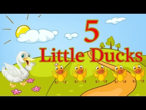 Five Little Ducks - Spring Songs for Children - Nursery Rhymes - By The Learning Station