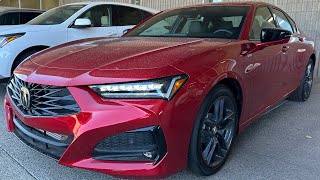 2024 Acura TLX A Spec  SHAWD  Performance Red Pearl  Walkaround