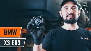 Πώς αλλαζω Βάσεις αμορτισέρ BMW X3 (E83) - οδηγός βίντεο