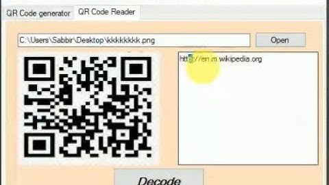 QR Code Image Generator and Reader in vb.net