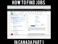 How to find Jobs in Canada while in Nigeria.