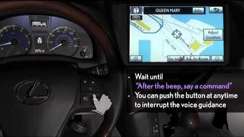 2010-2012 Quick Guide - Lexus Navigation System