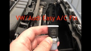 Audi Q5 B8.5 A/C Pressure Switch Replacement