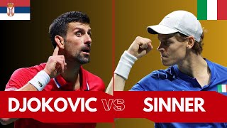 Epic Match: Novak Djokovic vs Jannik Sinner