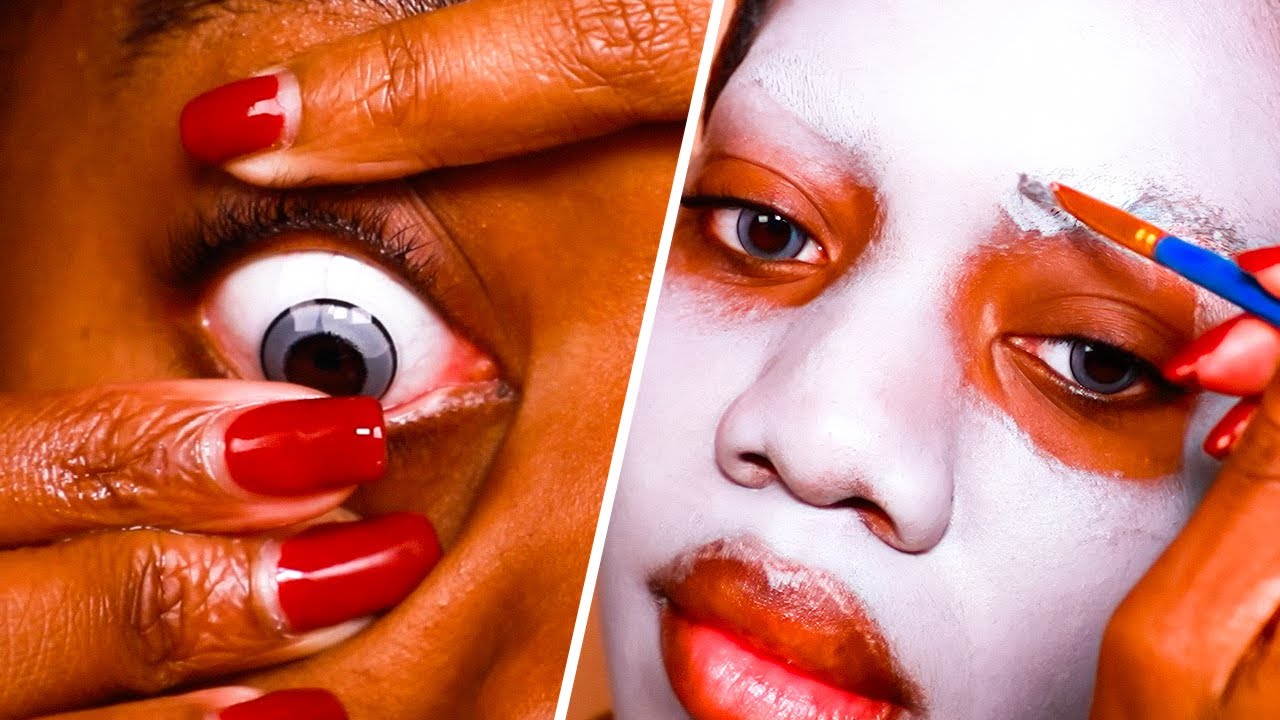 Live Statue Makeup Transformation